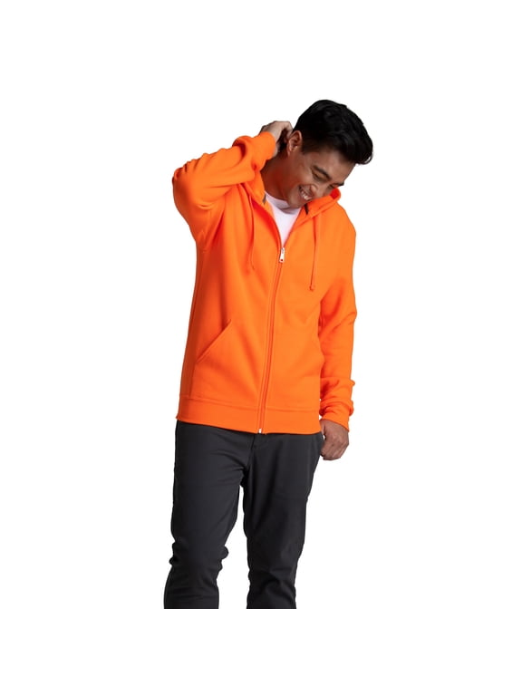 Men's EverSoft Fleece Full Zip Hoodie Jacket, Sizes S-3XL