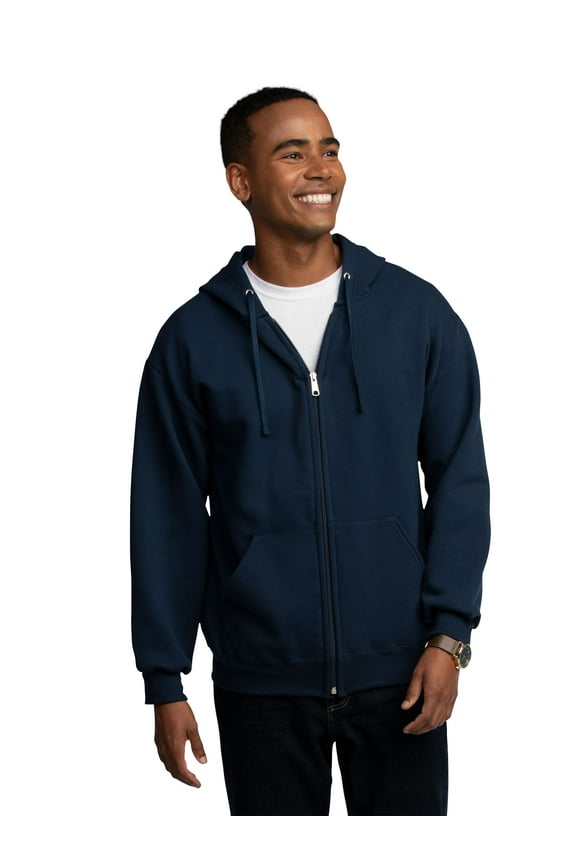 Men's EverSoft Fleece Full Zip Hoodie Jacket, Sizes S-3XL