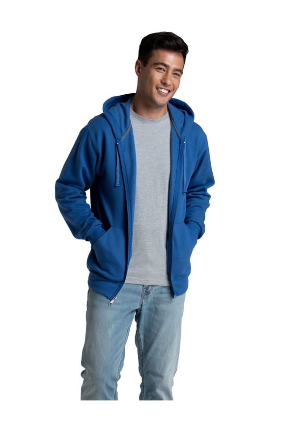 Men's EverSoft Fleece Full Zip Hoodie Jacket, Sizes S-3XL