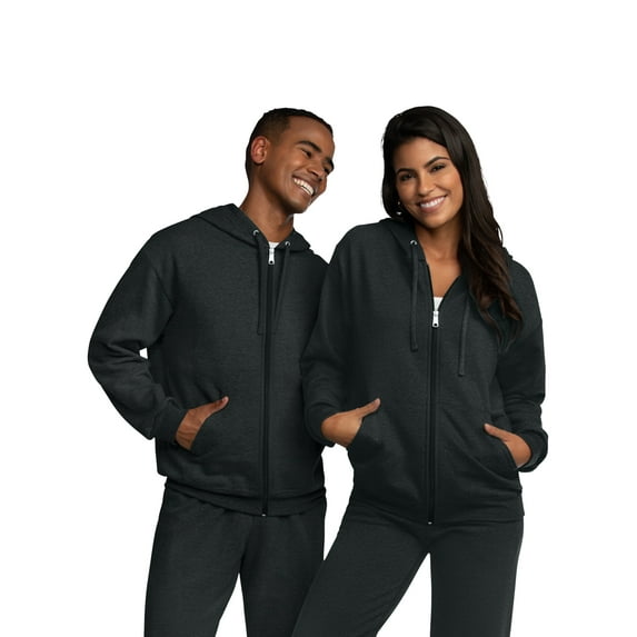 Fruit of the Loom Men's EverSoft Fleece Full Zip Hoodie Jacket, Sizes S-3XL