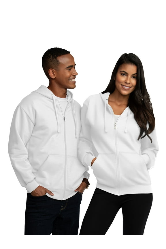 Men's EverSoft Fleece Full Zip Hoodie Jacket, Sizes S-3XL