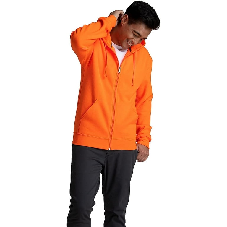 Fruit of the loom men's and big men's eversoft fleece full zip hoodie jacket sale