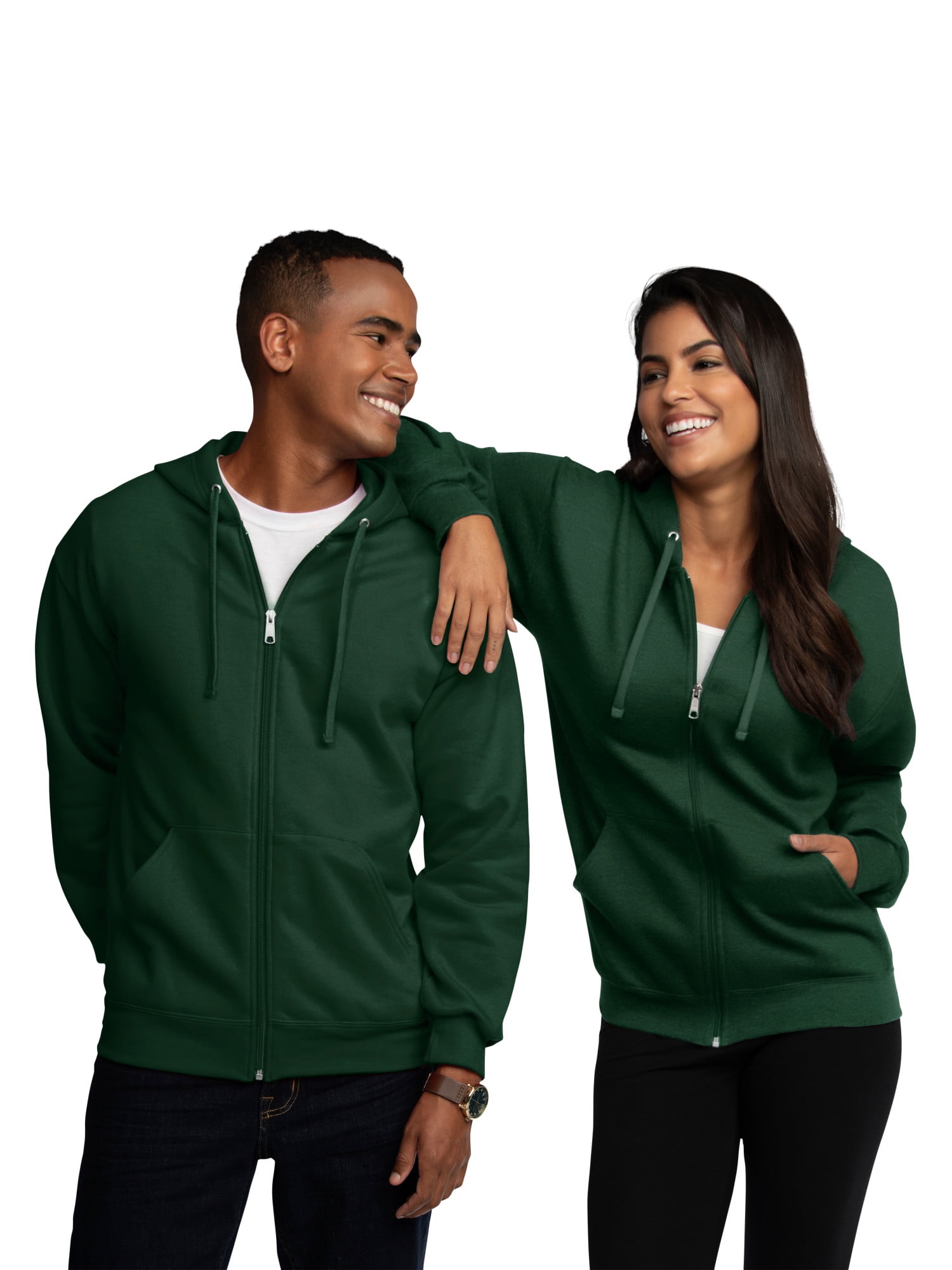 Men s EverSoft Fleece Full Zip Hoodie Jacket by Nepal Ubuy