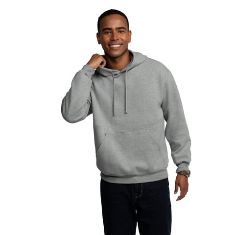 Men's EverSoft Fleece Hoodie, Cozy Pullover Sweatshirt, Sizes S-3XL