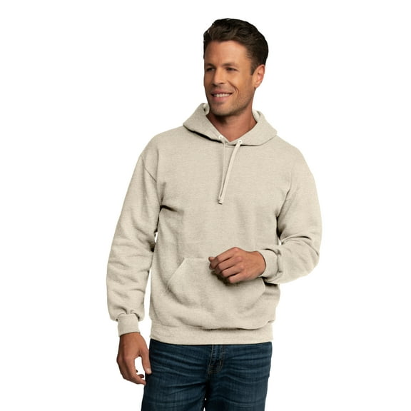 Fruit of the Loom Men's EverSoft Fleece Hoodie, Cozy Pullover Sweatshirt, Sizes S-3XL