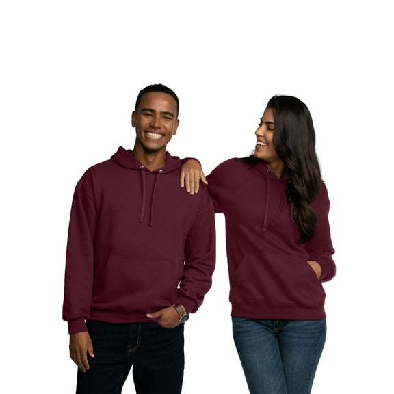 Fruit of the Loom Men's EverSoft Fleece Hoodie, Cozy Pullover Sweatshirt, Sizes S-3XL