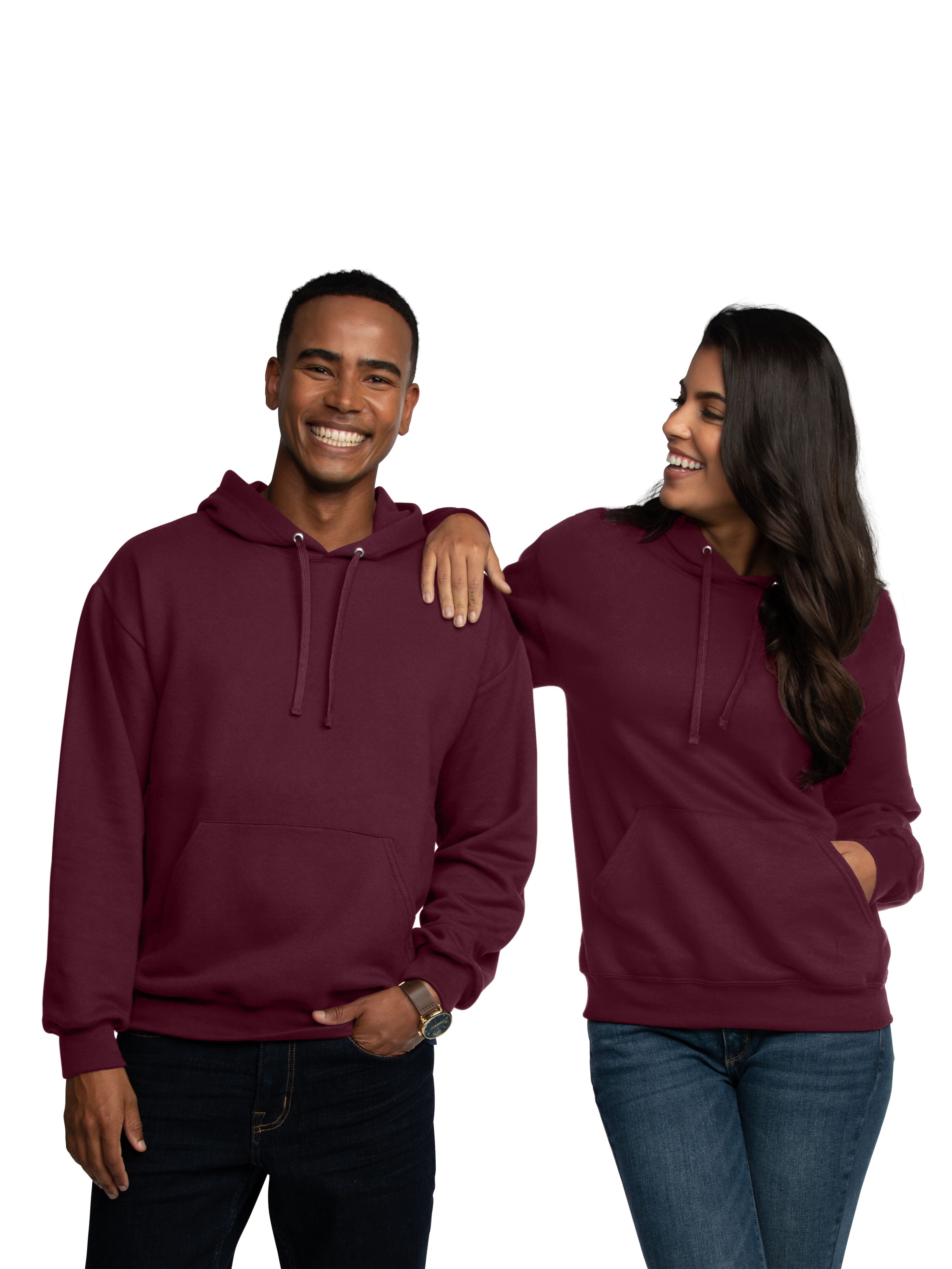 Fruit of the Loom Men's EverSoft Fleece Hoodie Pullover Sweatshirt