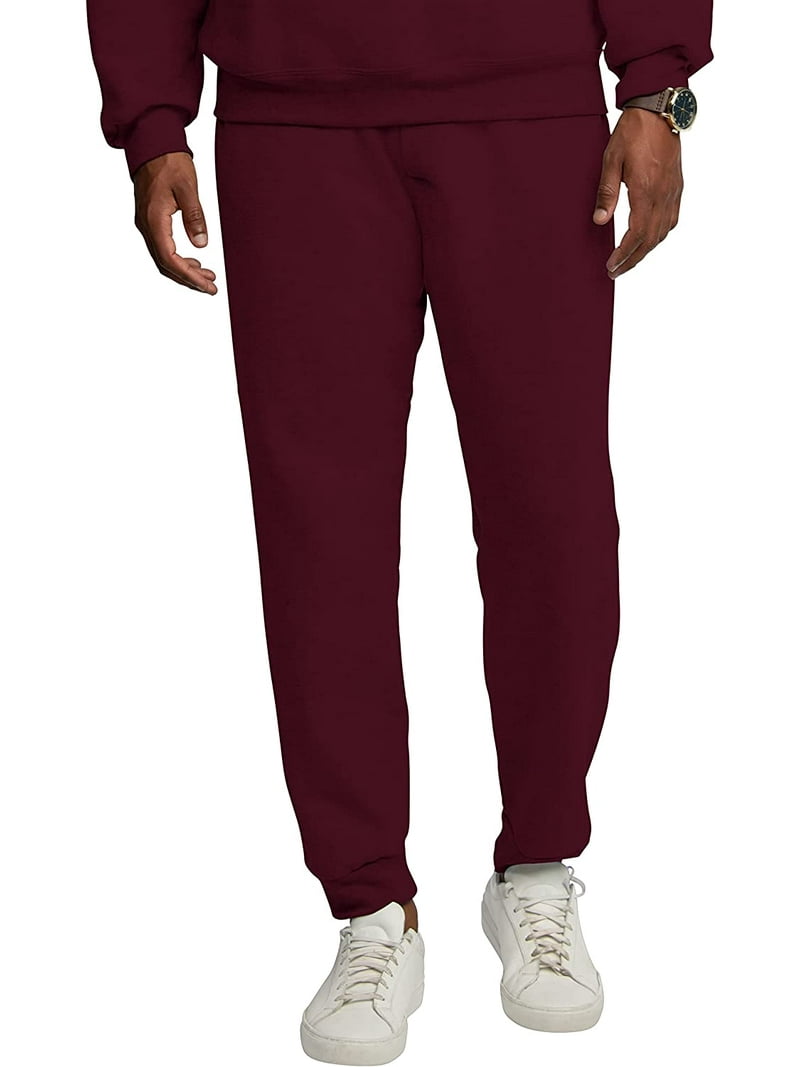 Fruit of the Loom Men's EverSoft Fleece Jogger Sweatpants, Sizes S