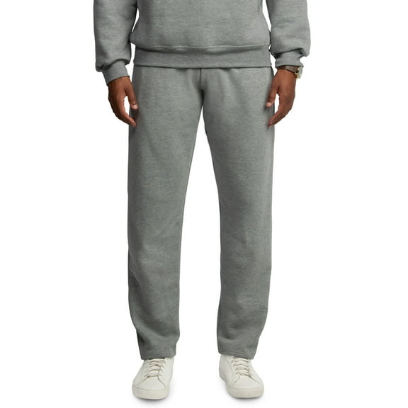 Fruit of the Loom Men's EverSoft Fleece Open Bottom Sweatpants, Sizes S-2XL