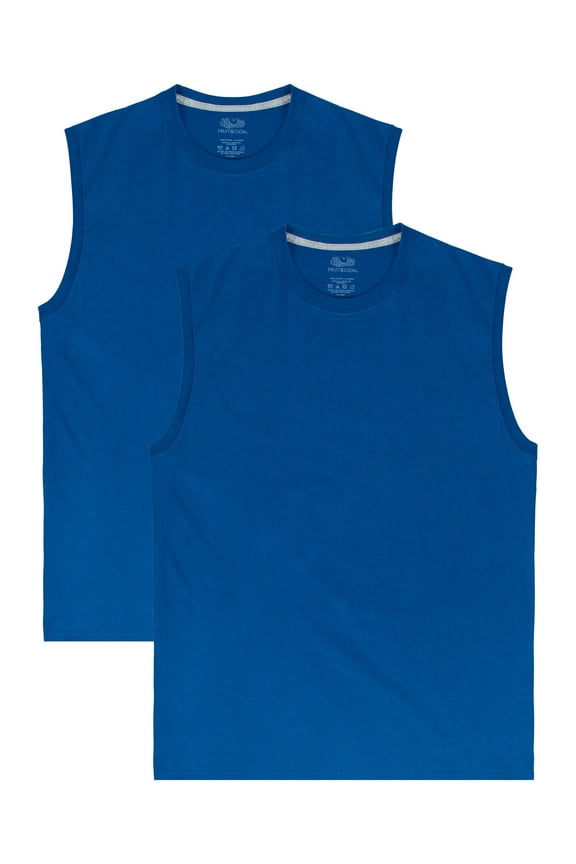 Men's EverSoft Muscle Shirts, 2 Pack