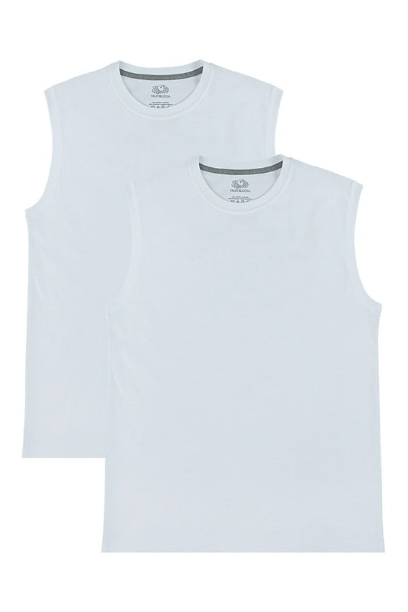 Men’s 360 Breathe Sleeveless Muscle Shirt, 2-Pack, Sizes S-4XL