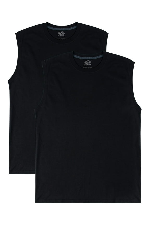 Men's EverSoft Muscle Shirts, 2 Pack