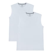Fruit of the Loom Mens EverSoft Muscle Shirts, 2 Pack