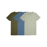 Fruit of the Loom Mens EverSoft Pocket T-Shirt Undershirts, 3-Pack