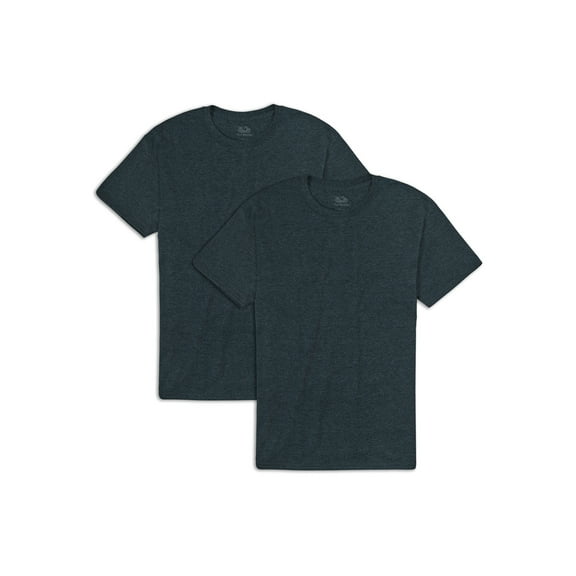 Fruit of the Loom Men's EverSoft Short Sleeve Crew T-Shirt, 2 Pack, Sizes S-4XL