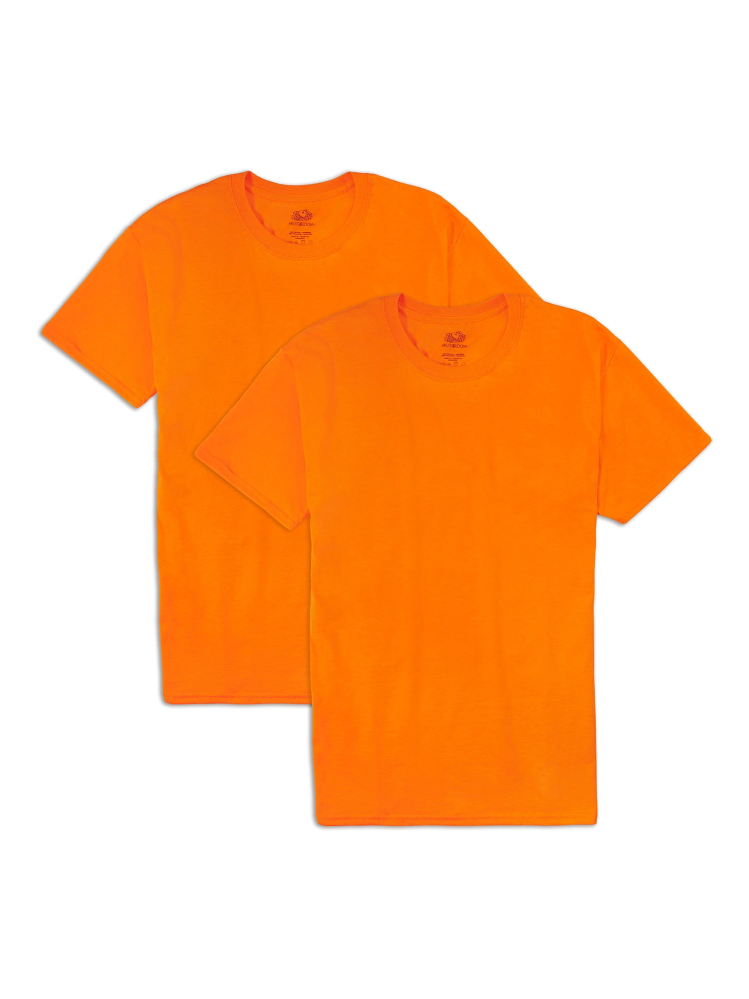 Fruit of the Loom Men's EverSoft Short Sleeve Crew T-Shirt, 2 Pack ...