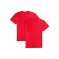 thumbnail image 1 of Fruit of the Loom Men's EverSoft Short Sleeve Crew T-Shirt, 2 Pack, Sizes S-4XL, 1 of 10