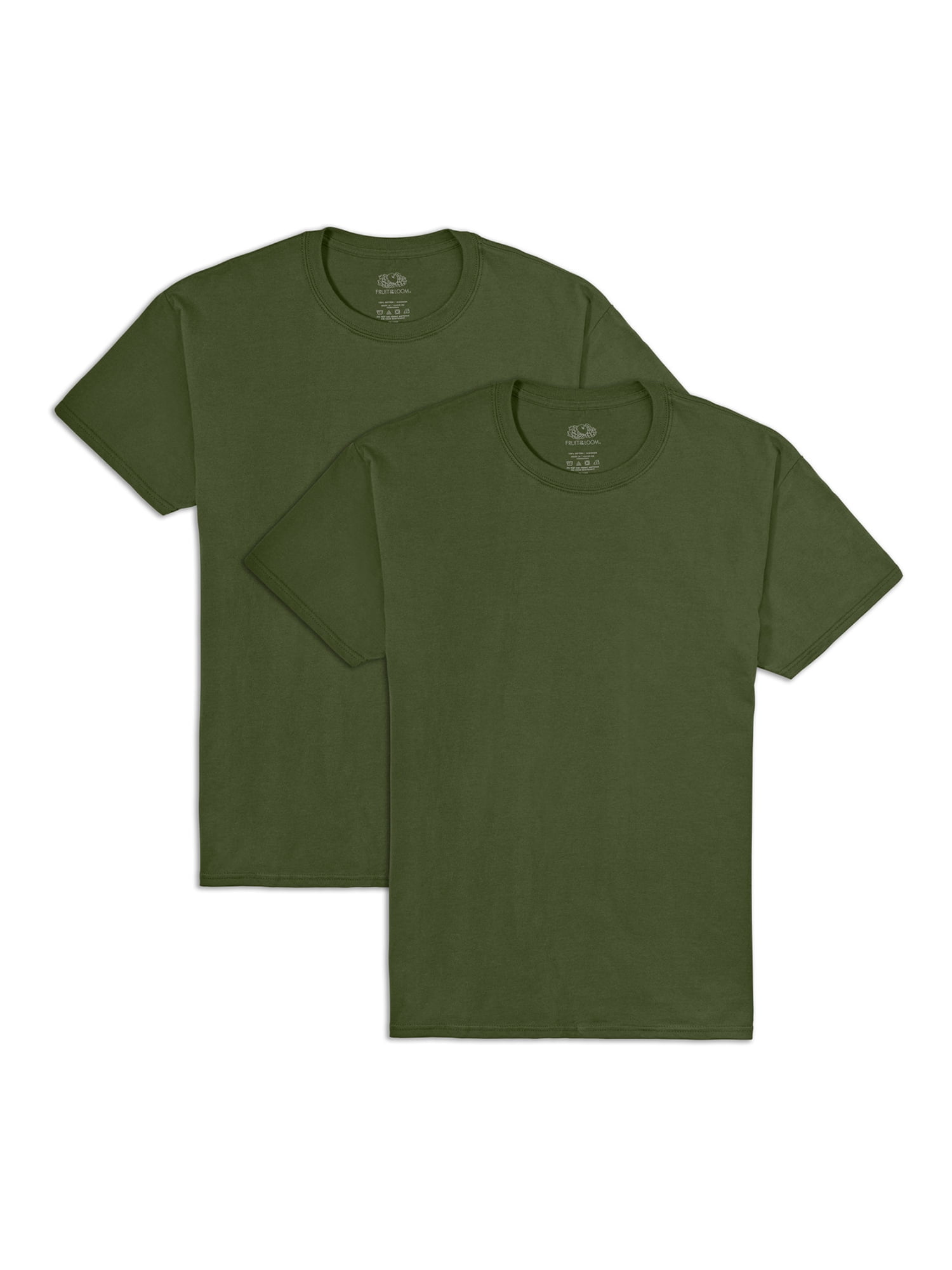 Fruit of the Loom Men's EverSoft Short Sleeve Crew T-Shirt