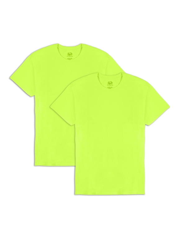 Men's EverSoft Short Sleeve Crew T-Shirt, 2 Pack, Sizes S-4XL