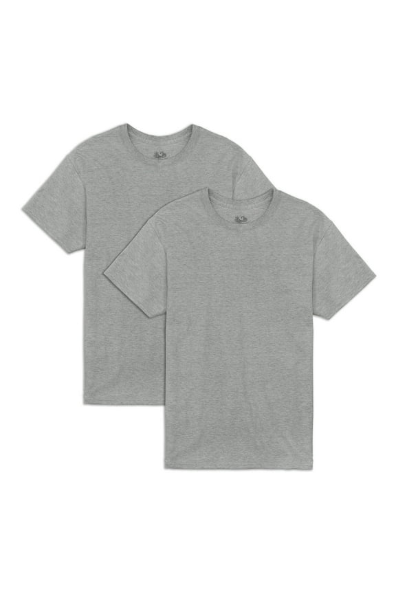 Men's EverSoft Short Sleeve Crew T-Shirt, 2 Pack, Sizes S-4XL