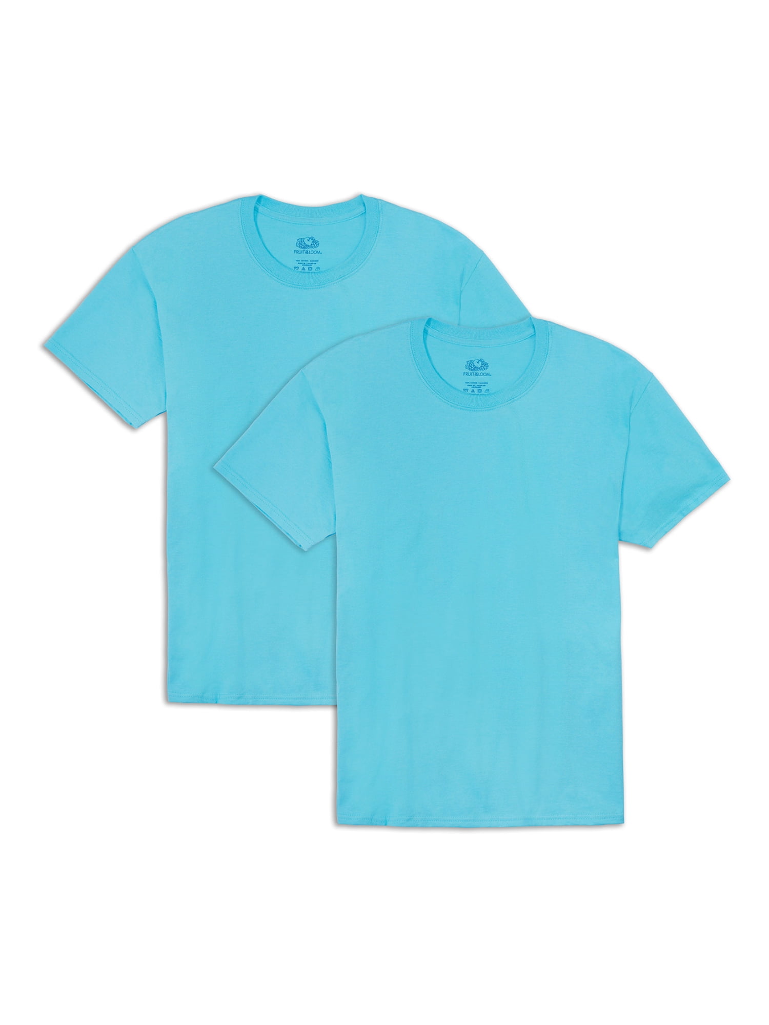 Fruit of the Loom Men's EverSoft White Crew Neck Undershirts