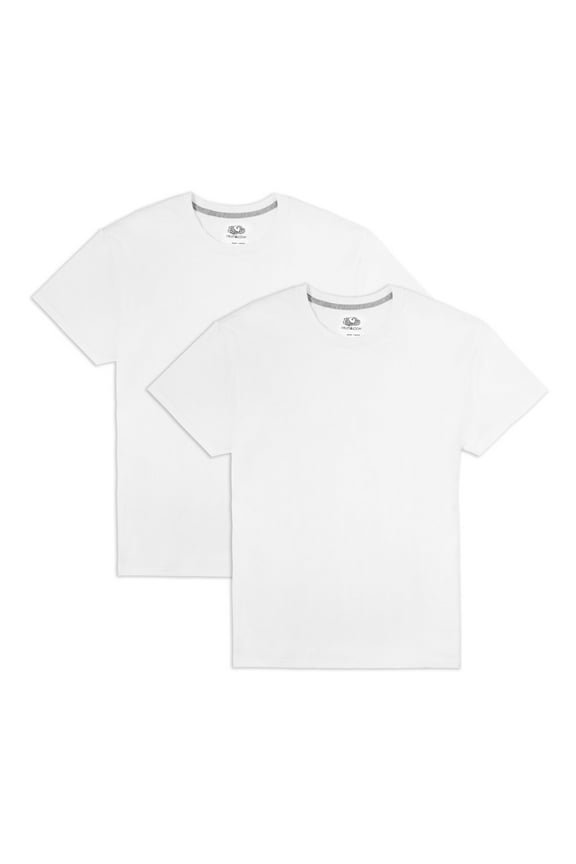 Men's EverSoft Short Sleeve Crew T-Shirt, 2 Pack, Sizes S-4XL