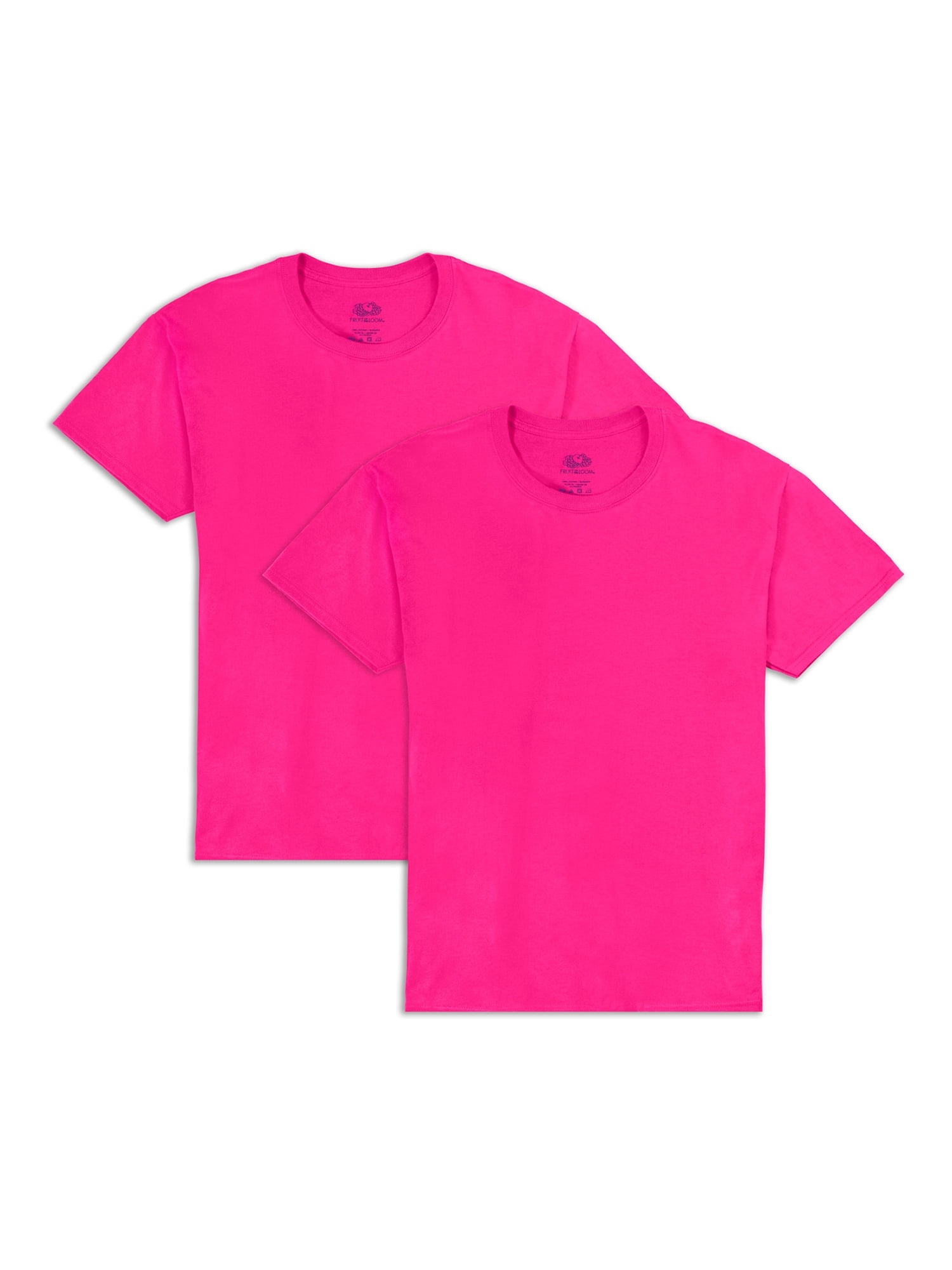 Fruit of the Loom Men's EverSoft Short Sleeve Crew TShirt, 2 Pack