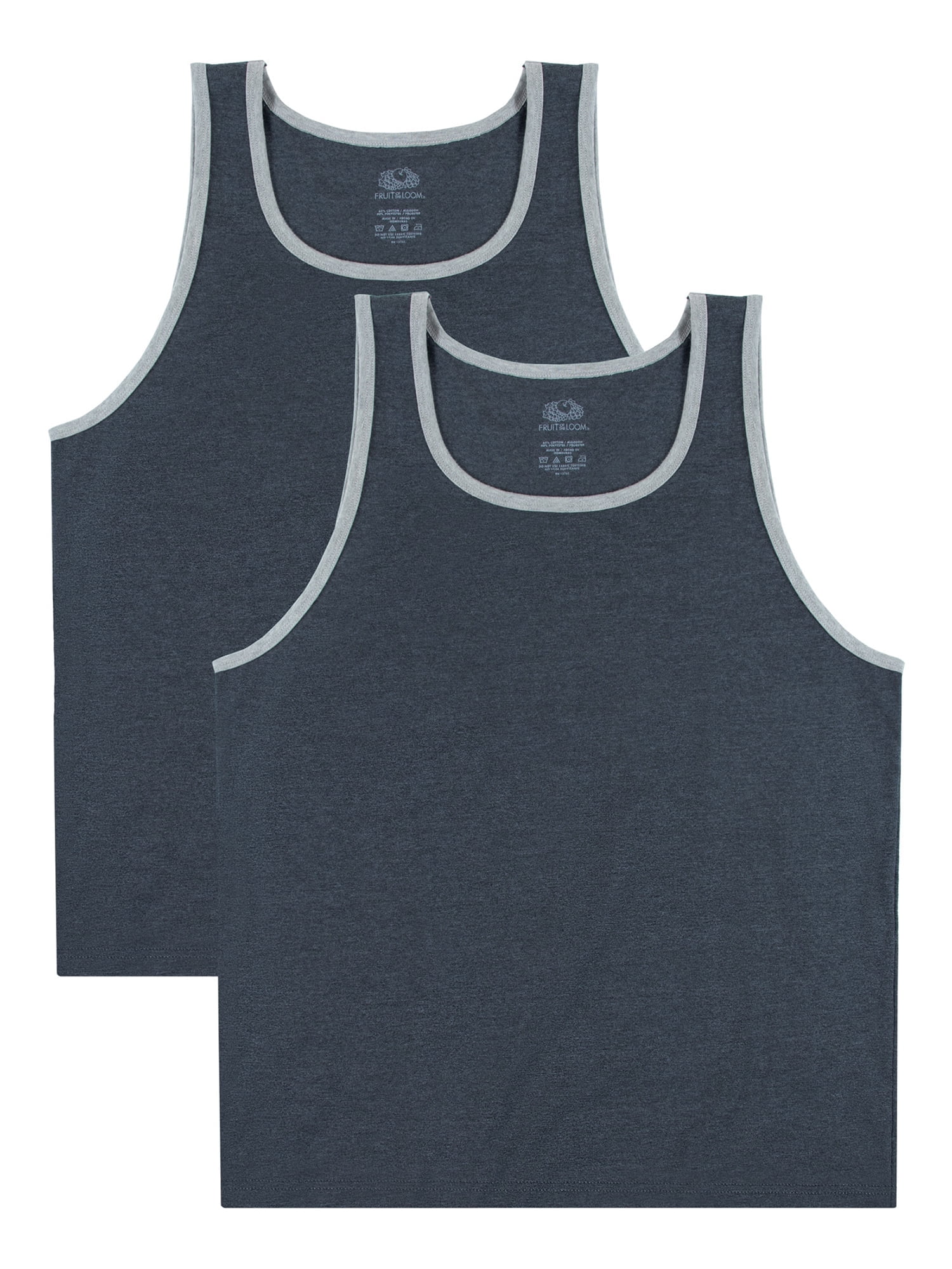 美品Ameri × FruitoftheLoom PACK TANK TOP Fruit of the Loom, Men's Tank Top, 3XL, Black, EverSoft - Walmart.com