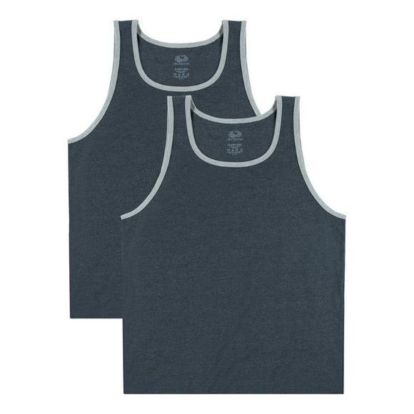 Fruit of the Loom Men's EverSoft Tank Tops, 2 Pack