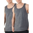Fruit of the Loom Men's EverSoft Tank Tops, 2 Pack - Walmart.com
