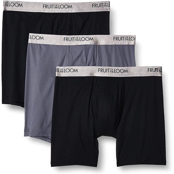 Fruit of the Loom Men's Everlight Underwear & Undershirts with 4-Way Stretch