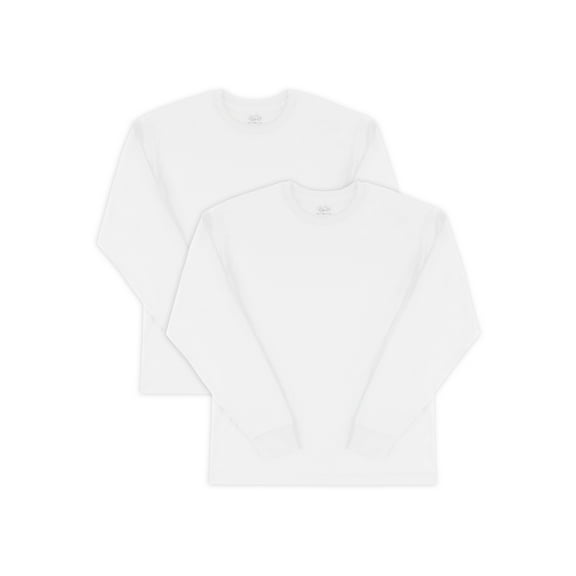 Fruit of the Loom Men's Eversoft Long Sleeve T-Shirt, 2 Pack