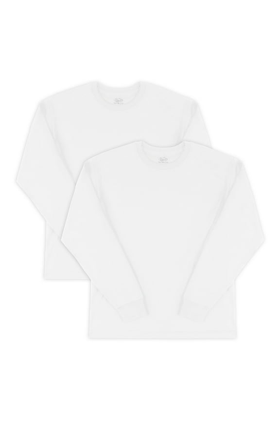 Men's Eversoft Long Sleeve T-Shirt, 2 Pack