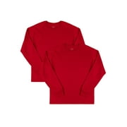 Fruit of the Loom Mens Eversoft Long Sleeve T-Shirt, 2 Pack