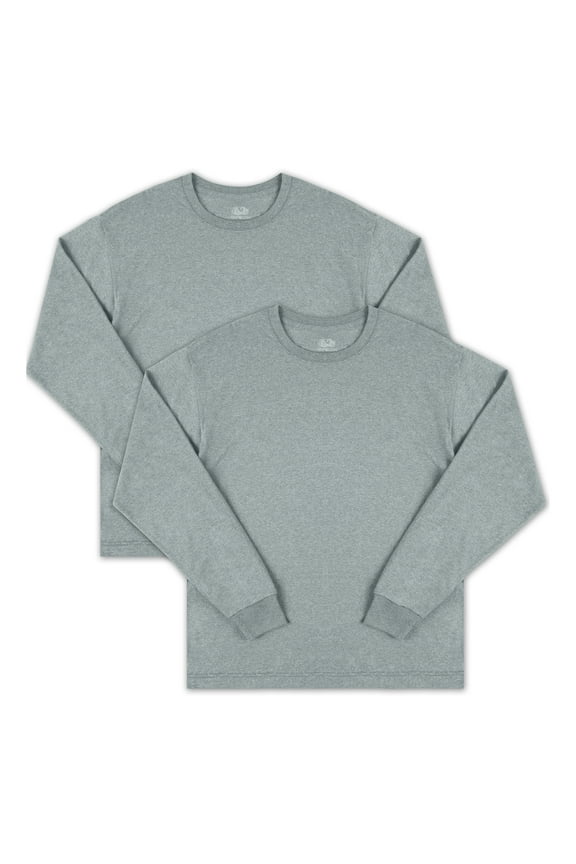 Men's Eversoft Long Sleeve T-Shirt, 2 Pack