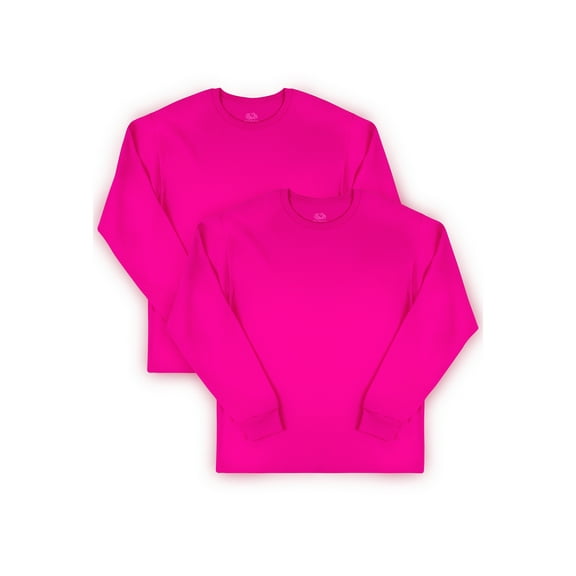 Fruit of the Loom Men's Eversoft Long Sleeve T-Shirt, 2 Pack