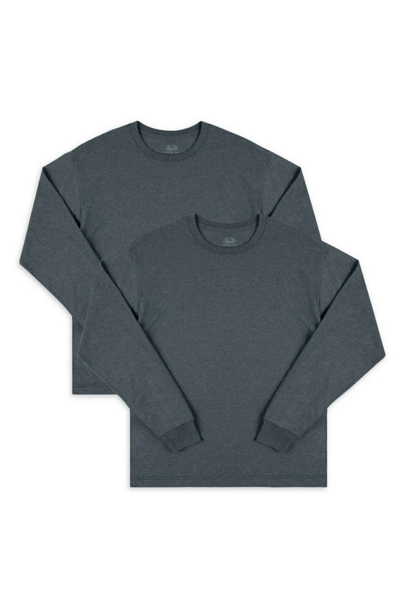 Men's Eversoft Long Sleeve T-Shirt, 2 Pack