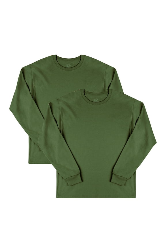 Men's Eversoft Long Sleeve T-Shirt, 2 Pack