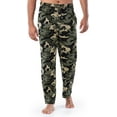thumbnail image 1 of Fruit of the Loom Men's Extended Sizes Jersey Knit Sleep Pajama Lounge Pant - Camo, 1 of 6