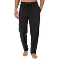thumbnail image 1 of Fruit of the Loom Men's Extended Sizes Jersey Knit Sleep Pant 1-Pack, Black, X-Large, 1 of 1