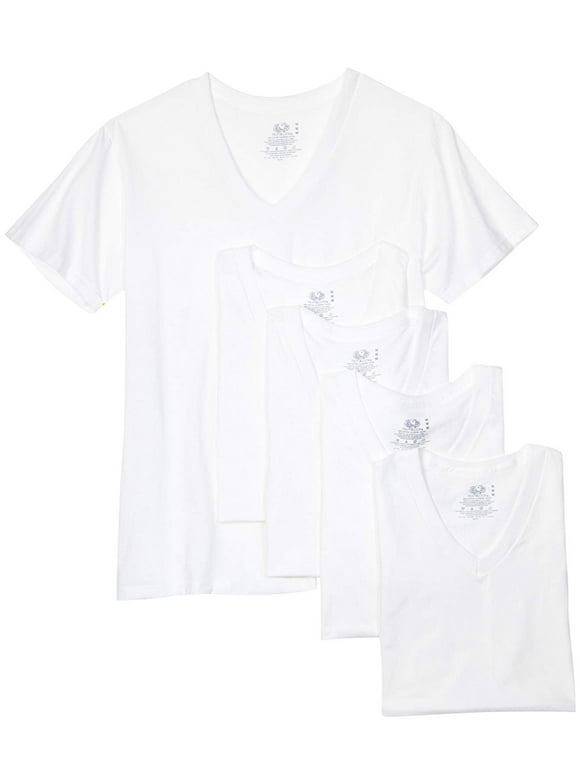 Fruit The Loom Men's V Neck T Shirts
