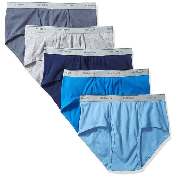 Fruit of the Loom Men's Fashion Briefs - Colors May Vary, Assorted, Fashion,Small(Pack of 5)