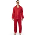 thumbnail image 1 of Fruit of the Loom Men's Flannel Top and Bottom Pajama Set, Sizes S-5XL, 1 of 10