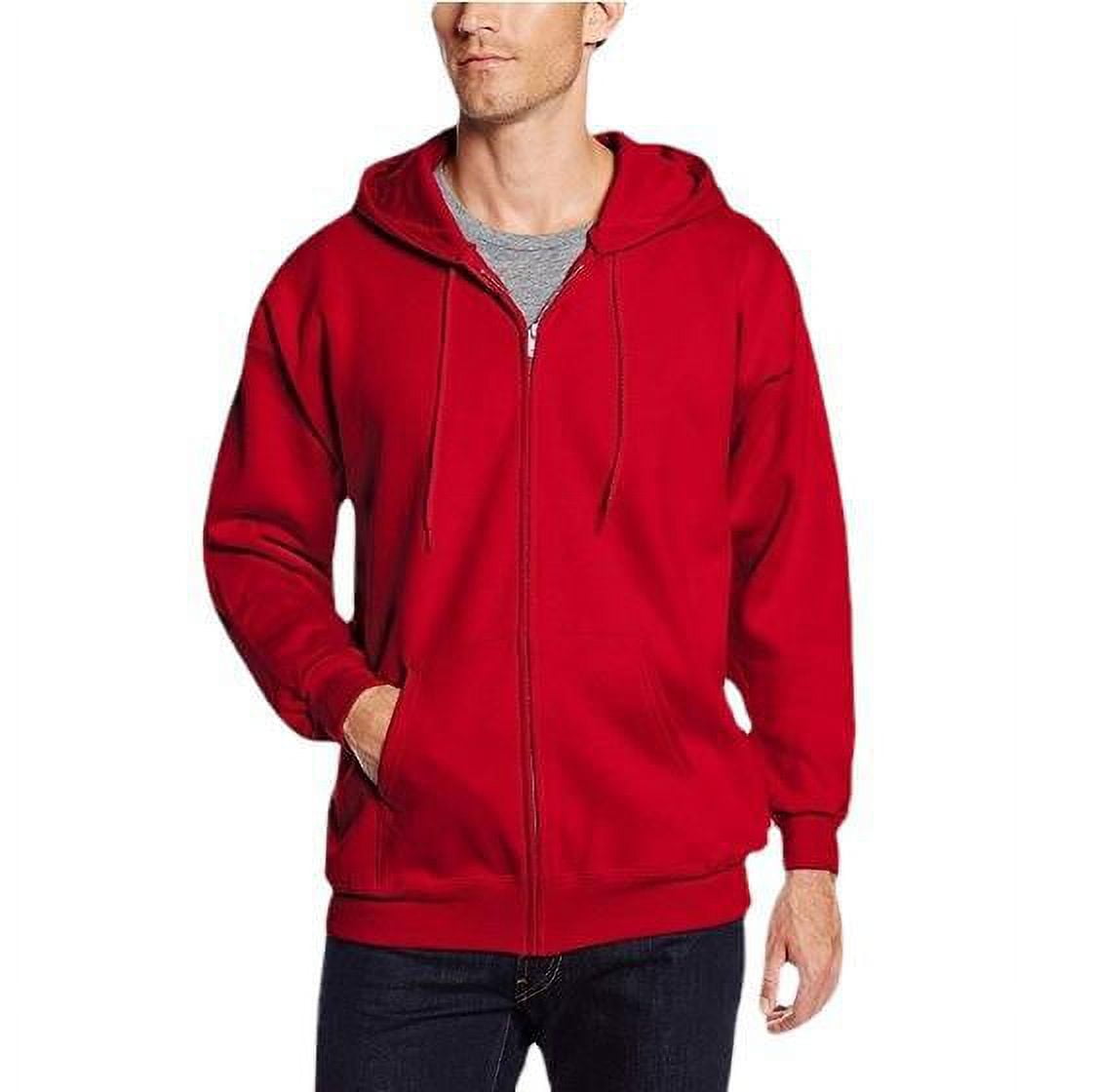 Fruit of the Loom Men's Fleece Full Zip Hoodie Jacket, Sizes S3XL
