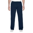 thumbnail image 1 of FRUIT OF THE LOOM SF74R ADULT 7.2 OZ. SOFSPUN OPEN-BOTTOM POCKET SWEATPANTS, M, J NAVY, 1 of 3