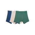 Fruit of the Loom Men's Fruitful Threads Boxer Briefs, 3 Pack
