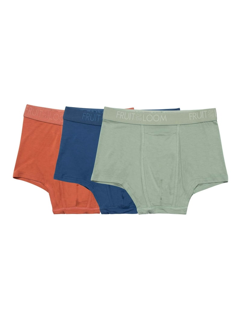 【TREJUNK】JADEX様お取置　FRUIT OF THE LOOM Fruit of the Loom Men's Fruitful Threads Trunk Boxer Briefs, 3
