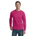 thumbnail image 1 of Fruit of the Loom Men's HD Cotton 100% Cotton Long Sleeve T-Shirt 4930, 1 of 1