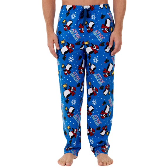 Fruit of the Loom Men's Holiday Print Super Soft Microfleece Pajama Pant