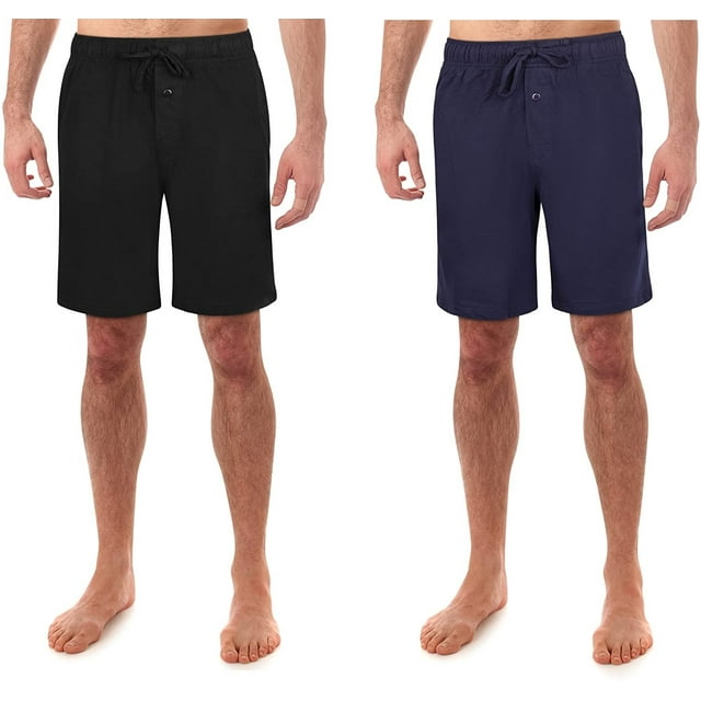 Fruit of the Loom Men's Jersey Knit Sleep Shorts 2-Pack, Sizes S-5XL ...